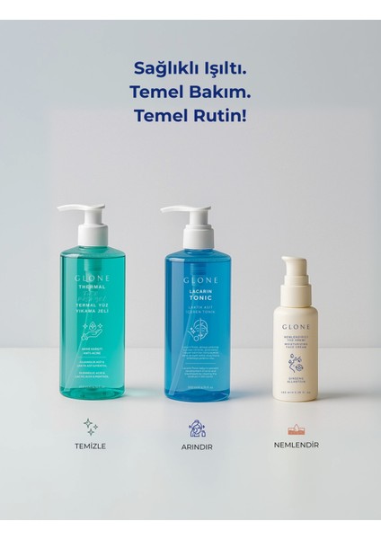 Termal Yüz Temizleme Jeli | 200ml | Sebum Dengeleyici ve Gözenek Arındırıcı | Çay Ağacı & Mentol Ferahlığı