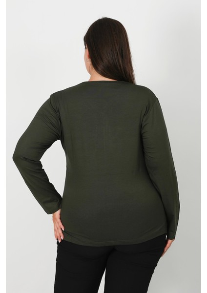 Taş Baskılı Penye Bluz 0611 fiyatları