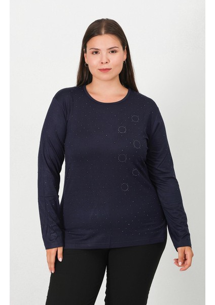 Taş Baskılı Penye Bluz fiyatları