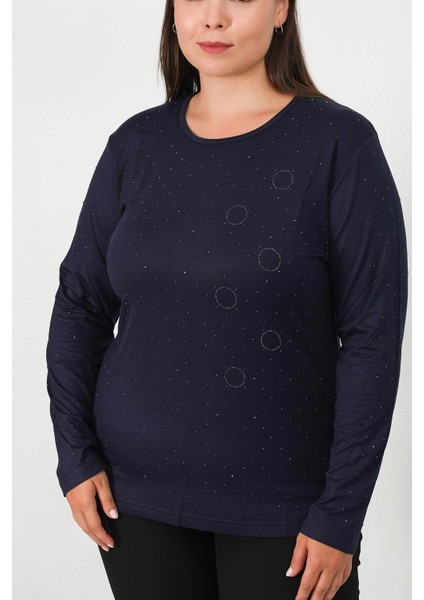 Taş Baskılı Penye Bluz indirimleri