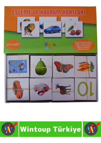 Eğitici Çocuk El Göz Koordinasyonu Görsel Kavram Algısı Beceri Geliştirici Eşleme Kavrama Kartları modelleri