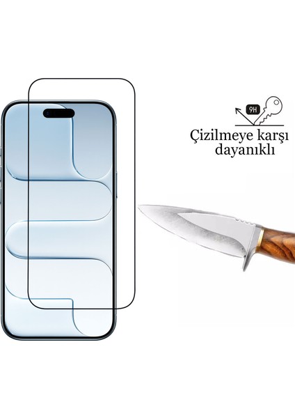 iPhone 17 Air Kırılmaz Cam 5d Tam Kaplayan 9h Temperli Ekran Koruyucu modelleri