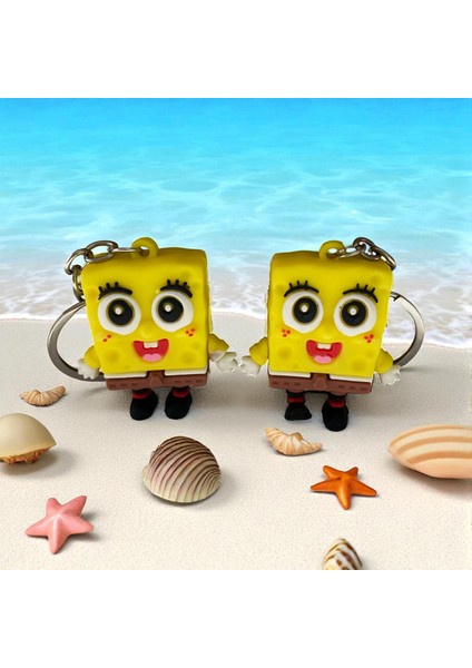 Sünger Bob Ikili Anahtarlık ve Çanta Süsü fiyatları