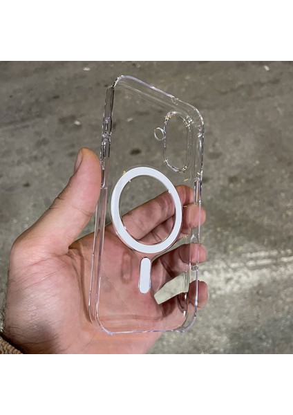 iPhone 17 Kılıf Şeffaf Sararmaz Magsafe Altı Açık Sert Pc Premium Kapak indirimleri