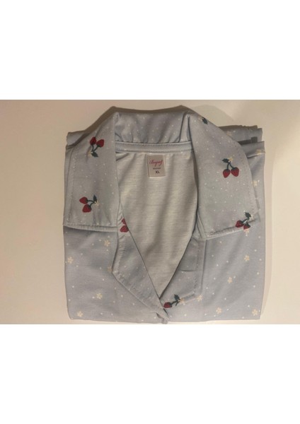 40071 Gömlek Yaka-Kısa Kol-Şortlu Pijama Takımı fiyatları