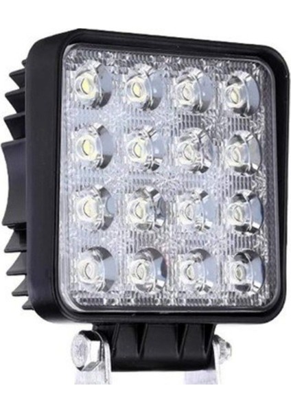 4 Adet 16 Ledli Off Road Çalışma ve Sis Lambası 48WATT 12 Volt modelleri