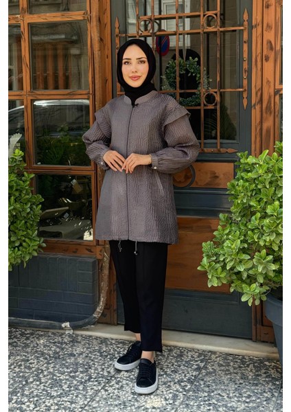 Ceket KA-B25-13100 Füme