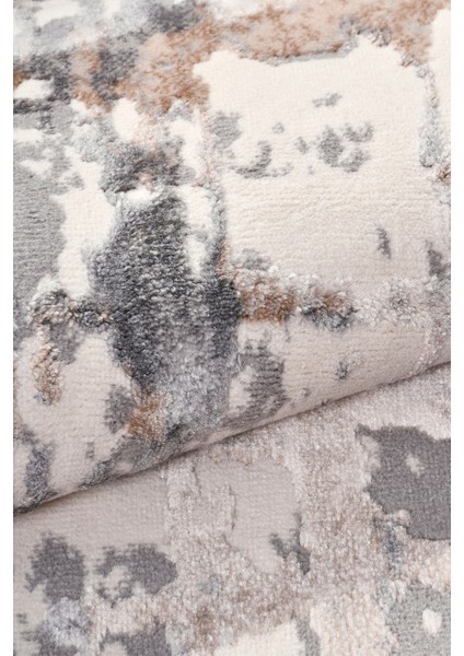 -Notteo Modern Halı | Yumuşak Dokulu, Dokuma Tabanlı, 7 mm Ince Form, Dayanıklı