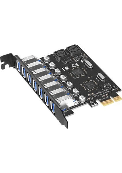 Pci-E Express 7 Port USB 3.0 Hub Çoklayıcı Çoğaltıcı Çevirici fiyatları
