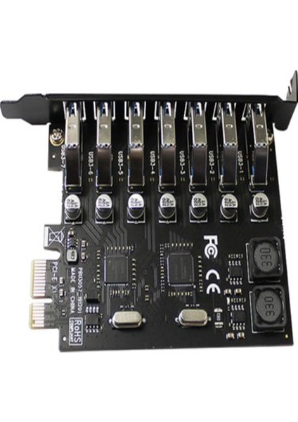 Pci-E Express 7 Port USB 3.0 Hub Çoklayıcı Çoğaltıcı Çevirici modelleri