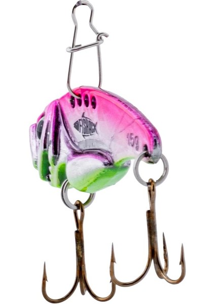 Vibrasyon Yem - Lrf/spin Jig - Fishack Vibrax - 15G 55MM - Sparkle - Uv Boyalı modelleri