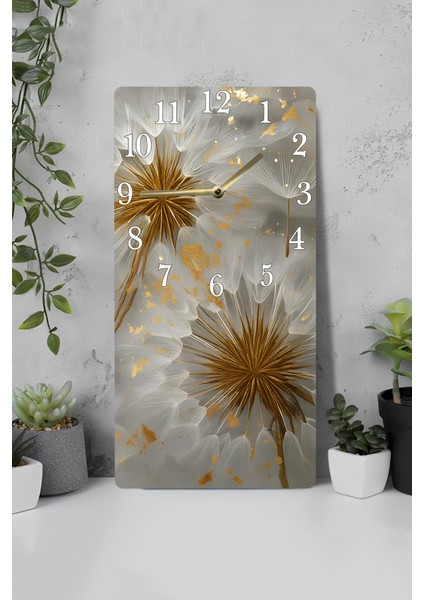 Mdf Dikdörtgen Duvar Saati 30X60 cm – Modern Uv Baskı Tasarım – USD122
