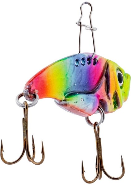 Vibrasyon Yem - Lrf/spin Jig - Fishack Vibrax - 15G 55MM - Rainbow Fury - Uv Boyalı modelleri