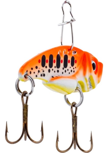 Vibrasyon Yem - Lrf/spin Jig - Fishack Vibrax - 7g 40MM - Fire Dot - Uv Boyalı modelleri