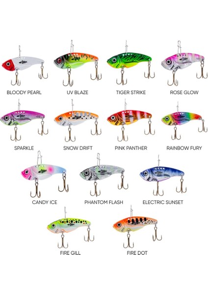 Vibrasyon Yem - Lrf/spin Jig - Fishack Vibrax - 7g 40MM - Fire Dot - Uv Boyalı indirimleri