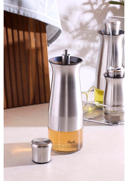 Inox 4'lü Standlı Yağlık-Sirkelik Takımı modelleri