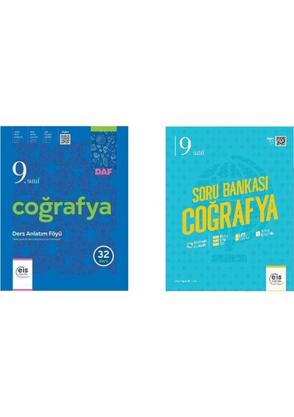 Eis 9. Sınıf Coğrafya Daf & 9. Sınıf Coğrafya Soru Bankası - Set