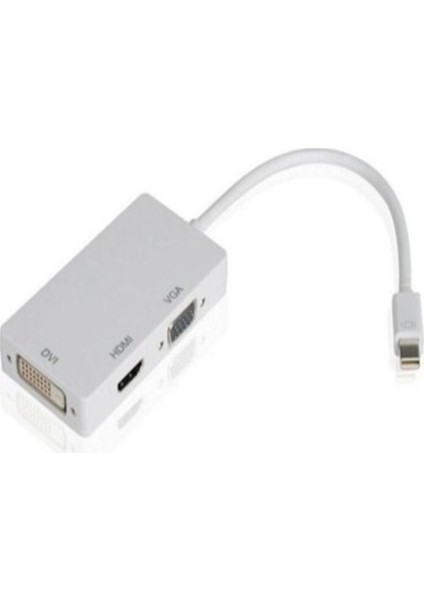 Minidp To Vga-Hdmı-Dvı Çevirici Dönüştürücü Adaptör modelleri