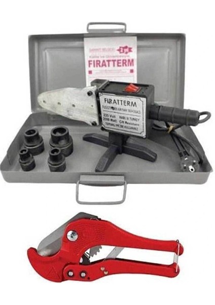 Fıratterm 2500W Pvc Pafta Plastik Boru Tesisat Kaynak Makinesi fiyatları