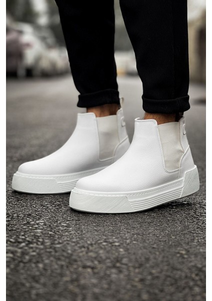 Harmany Premium Lastikli Erkek Bot Beyaz modelleri