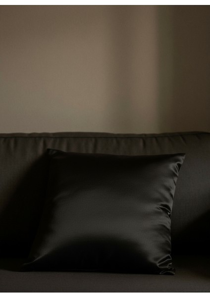 Black Pearl 50X50 Dekoratif Kırlent Kılıfı – Modern Kare Yastık Kılıfı, Şık Ev Dekorasyonu fiyatları