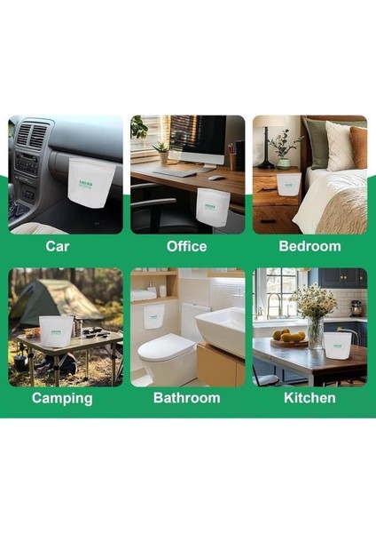 20 Li Su Geçirmez Araba Çöp Poşeti Yapışkanlı Araç Içi Kusmuk Torbası Ev Ofis Kamp Oto Aksesuar indirimleri