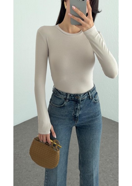 Soft Touch Basic Nude Bluz modelleri