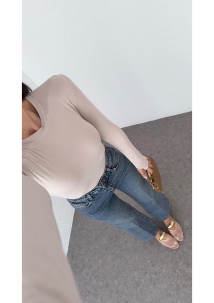 Soft Touch Basic Nude Bluz indirimleri