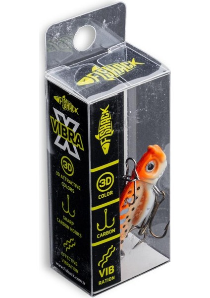 Vibrasyon Yem - Lrf/spin Jig - Fishack Vibrax - 7g 40MM - Snow Drift - Uv Boyalı fırsatları