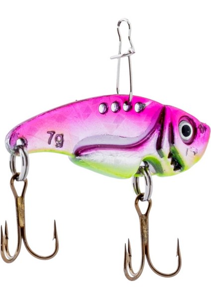 Vibrasyon Yem - Lrf/spin Jig - Fishack Vibrax - 7g 40MM - Sparkle - Uv Boyalı modelleri