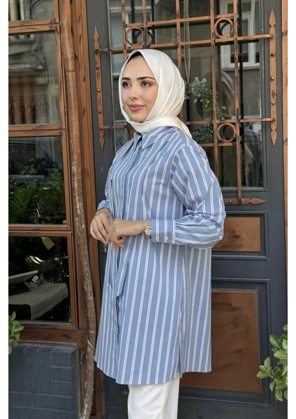 Gömlek 10002521511003 Mavi modelleri