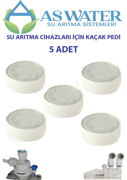 Su Arıtma Cihazları Için Kaçak Pedi 5 Adet Ped