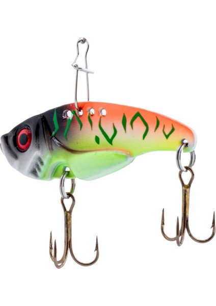Vibrasyon Yem - Lrf/spin Jig - Fishack Vibrax - 15G 55MM - Uv Blaze - Uv Boyalı modelleri