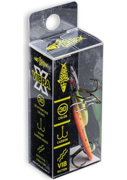 Vibrasyon Yem - Lrf/spin Jig - Fishack Vibrax - 15G 55MM - Uv Blaze - Uv Boyalı indirimleri