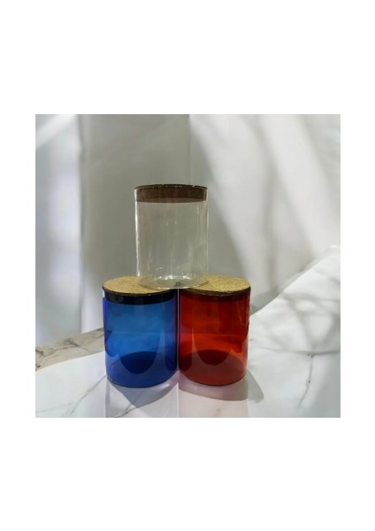 Eni Dizayn Saklama Kabı Cam 3’lü Set Mantarlı,organizer,baharatlık,kutu fiyatları