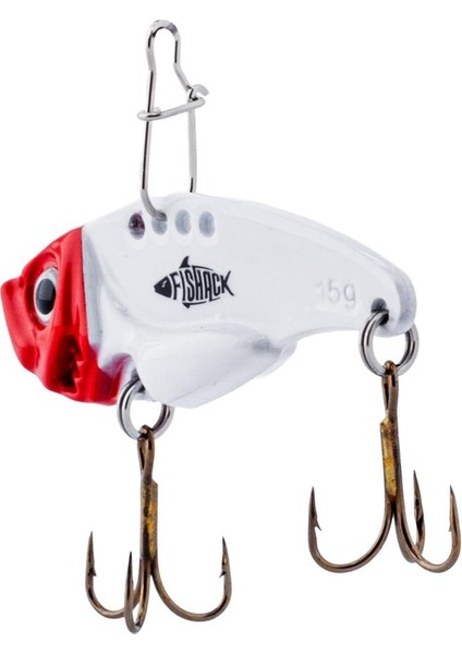Vibrasyon Yem - Lrf/spin Jig - Fishack Vibrax - 15G 55MM - Bloody Pearl modelleri