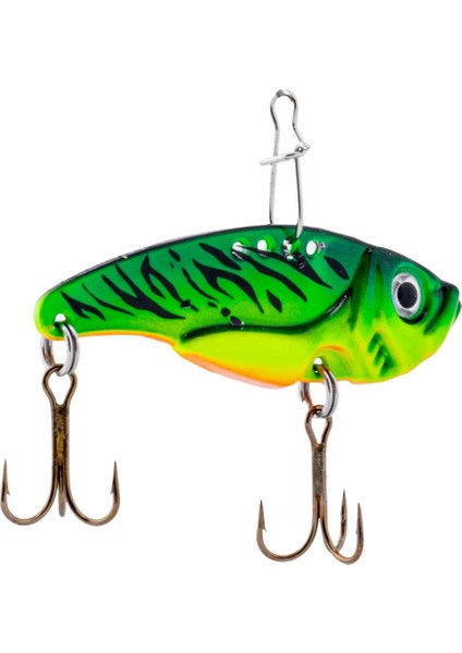 Vibrasyon Yem - Lrf/spin Jig - Fishack Vibrax - 15G 55MM - Tiger Strike - Uv Boyalı modelleri