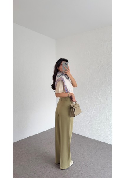 Çağla Yeşili Dilvin Palazzo Pantolon fiyatları