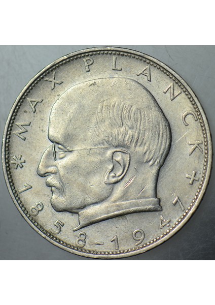 Almanya 2 Mark 1970 D. Sirkülasyon Hatıra-Max Planck. fiyatları