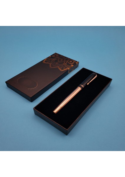 Kutulu Bakır Roller Tükenmez Kalem