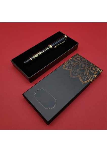 Kutulu Besmele Kabartmalı Roller Kalem