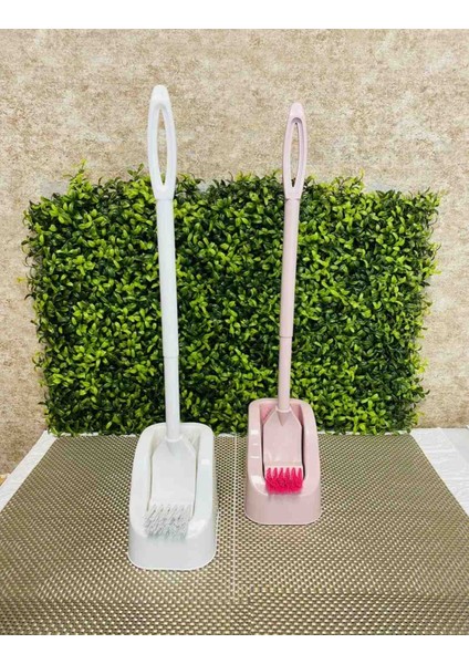 Klozet Temizleme Fırçası Çift Taraflı Wc Fırçası 1 Adet Karma Renkler