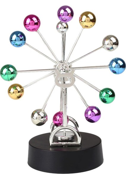 Renkli Toplu Dönme Dolap Kinetik Denge Topu