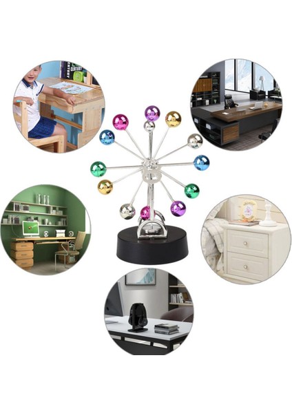 Renkli Toplu Dönme Dolap Kinetik Denge Topu fiyatları