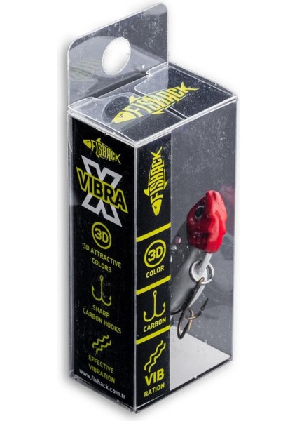Vibrasyon Yem - Lrf/spin Jig - Fishack Vibrax - 7g 40MM - Bloody Pearl indirimleri