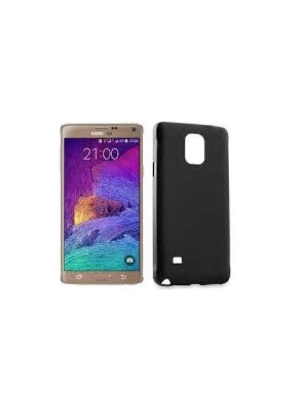 ESLIFETECH26AKSESUAR Samsung Galaxy Note4 Uyumlu Silikon Arka Koruma Kılıf Siyah fiyatları