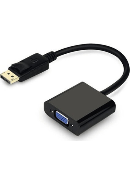Displayport To VGA Çevirici Dönüştürücü - Full Hd 1080P / 60Hz Adaptör