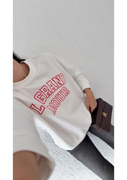 Le Grand Amour Beyaz Sweat modelleri