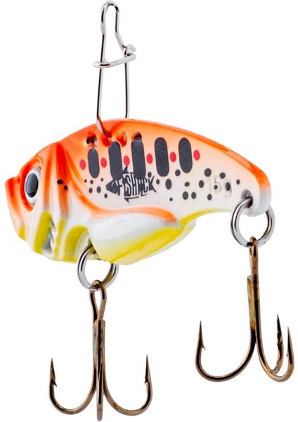Vibrasyon Yem - Lrf/spin Jig - Fishack Vibrax - 15G 55MM - Fire Dot - Uv Boyalı fırsatları