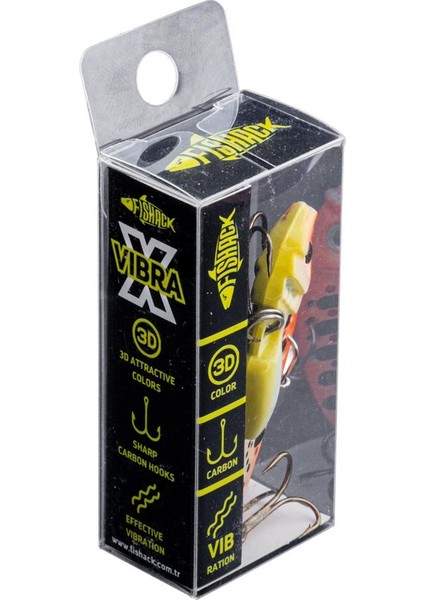 Vibrasyon Yem - Lrf/spin Jig - Fishack Vibrax - 15G 55MM - Fire Dot - Uv Boyalı indirimleri